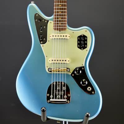 Fender 1964 Jaguar Journeyman Relic 3A Rosewood Fingerboard Faded Aged Lake Placid Blue image 2
