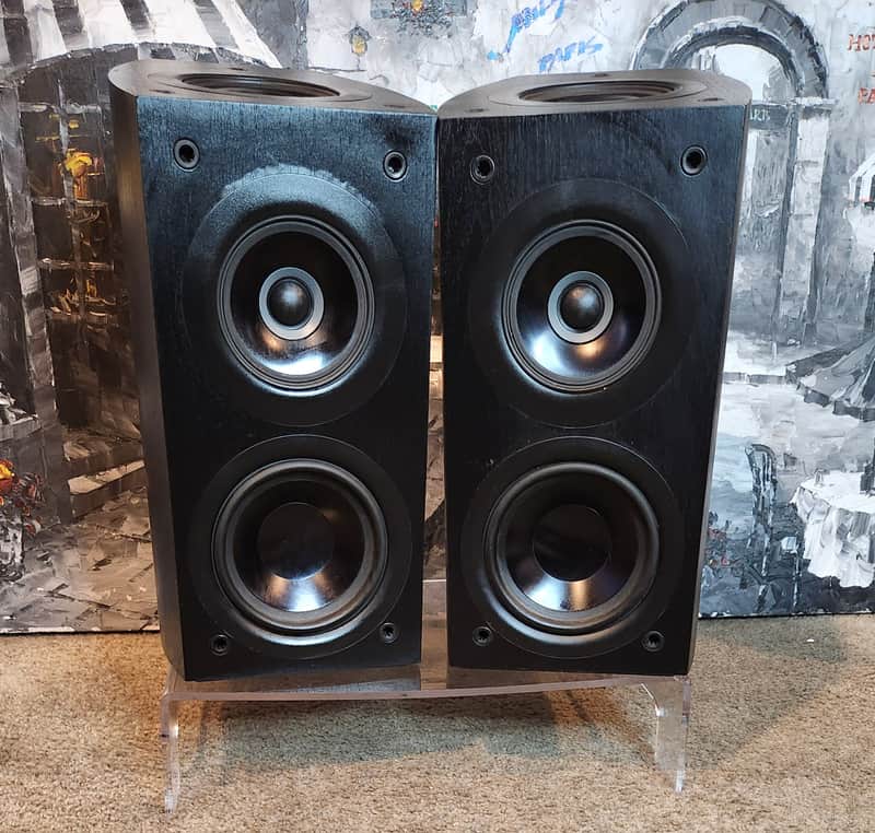 Pioneer Pioneer Elite SP-EBS73-LR are 3-way, Dolby Atmos-enabled bookshelf speakers 2010 - Black