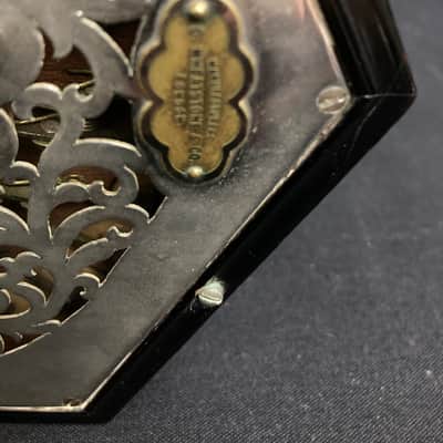 Wheatstone 48-Key Treble English Concertina ca. 1930 image 4