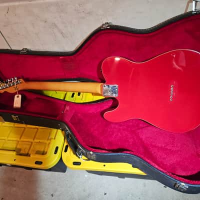 Classic vibe esquire, bright red Duncan mini humbucker image 11