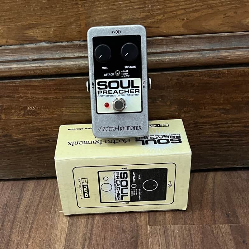 Electro-Harmonix Soul Preacher Compressor/Sustainer Pedal image 1