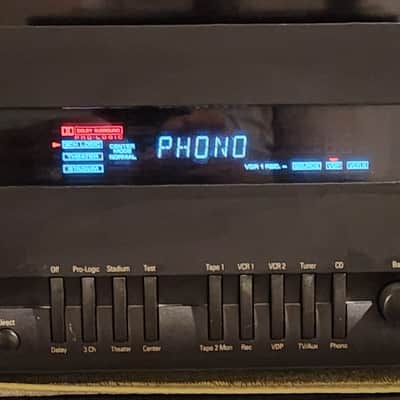 Harman Kardon Harman Kardon AVR 25 II classic, 5.1-channel analog A/V receiver 90s - Black image 1