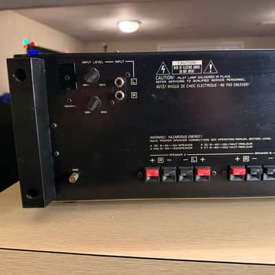 Nikko Alpha 450 Stereo 220WPC MONSTER 👹 Power Amplifier FRESH Full Service🔥🎶 image 9