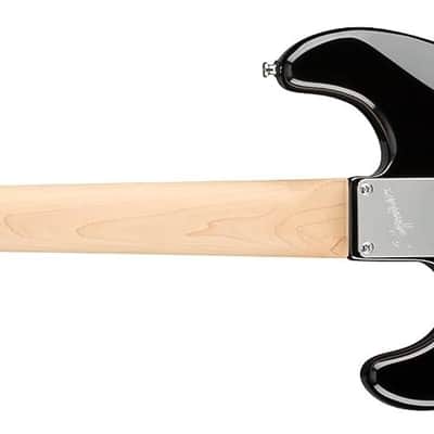 Squier Mini Stratocaster Electric Guitar, Black, Laurel Fingerboard image 2