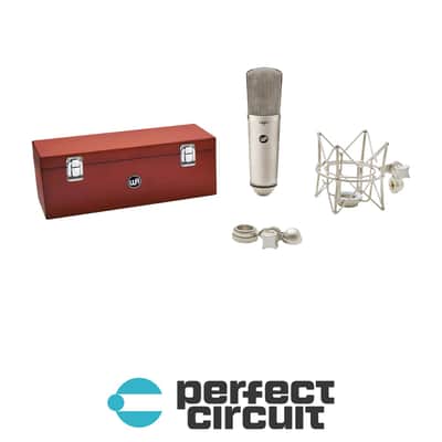 Warm Audio WA-87 R2 Large Diaphragm Condenser Microphone (Silver) image 1