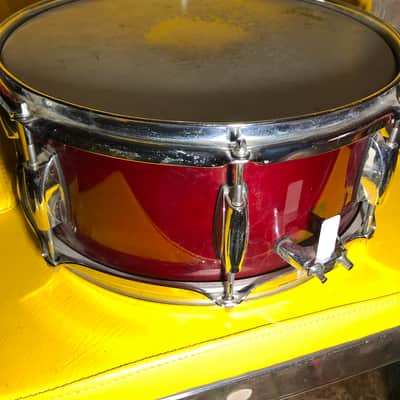 Gretsch Catalina Maple -14” Snare Transparent Red/Cherry Wine/Maroon 14x5.5 5.5x14 image 3