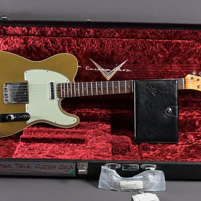Fender Custom Shop Telecaster 1960 Custom JRN/CC Aztec Gold image 2