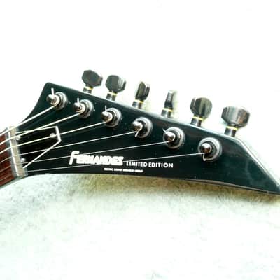 Fernandes Limited Edition TEJ Black Telecaster MIJ Electric Guitar image 7