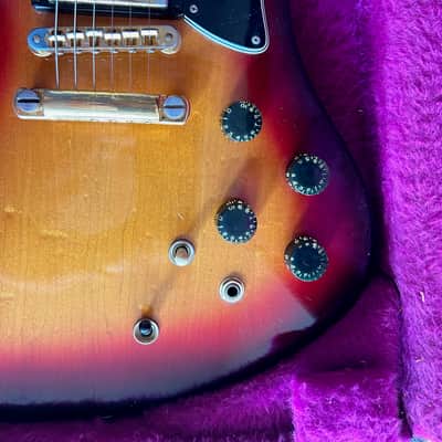 YUGE PRICE DROP!!! 1977 Gibson RD Artist Fireburst w/ Working Moogs and ALL Original Case image 3
