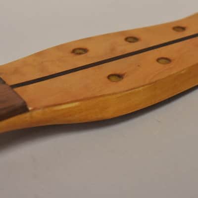1960's Danelectro "Traditional Peghead/Bottle" Prototype Neck Natural w/Box image 3