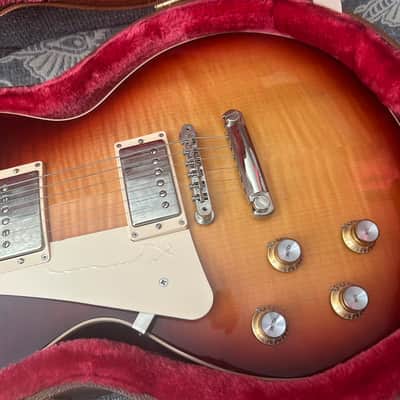Gibson left handed LPS600LB8NH1 2024 - Bourbon Burst image 3