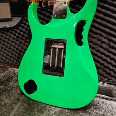 Ibanez JEM777-LG Steve Vai Signature with Edge Tremolo 1987 - Loch Ness Green image 11