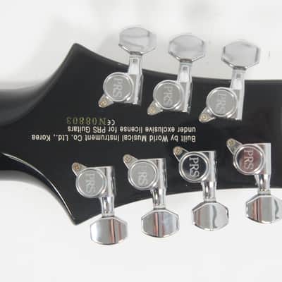 [SALE Ends June 22] PRS SE Custom 24 7-String 2013 Black Paul Reed Smith 7st image 11