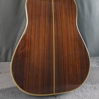 Yamaki YW-40 Dreadnought Acoustic Guitar MIJ w/ Hard Case – Vintage 1970s image 3