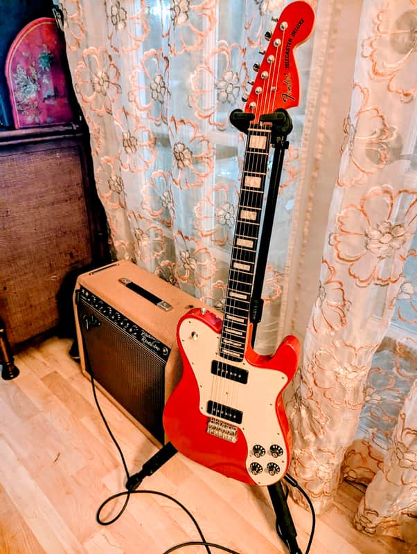Fender Chris Shiflett Signature Cleaver Telecaster Deluxe 2024 - Present - Dakota Red image 1