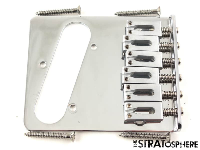 Fender Standard Telecaster Tele, BRIDGE 6 Block Saddles! Bild 1
