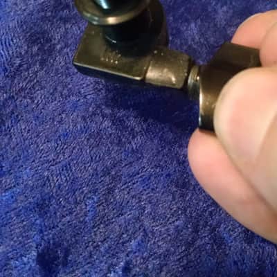 1980s Schaller Tuners Black 6 in line (made in W germany) image 3