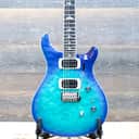 PRS SE Custom 24-08 Quilt Maple Top Lake Blue Electric Guitar w/Bag #H048851