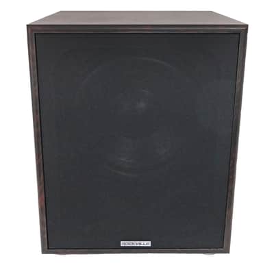 Rockville Rock Shaker Dark Wood 800w 12" Powered Home Theater Subwoofer Sub image 2