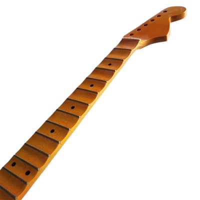 Big Head Full Scalloped Maple Guitar Neck,24-Fret image 5