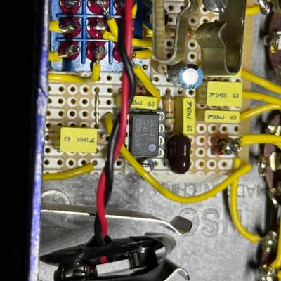 Paul Cochrane Tim V1 Overdrive-Boost, 2010s, Hand Wired - Purple image 11