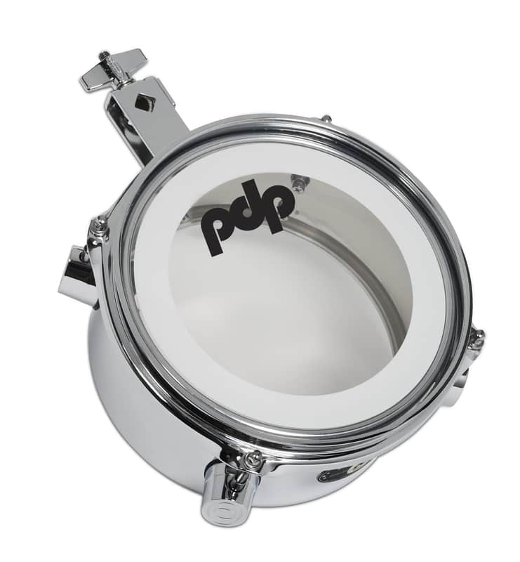 PDP Mini Timbale, Chrome Over Steel, 4x8 image 1