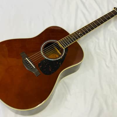 YAMAHA LL6 ARE Dark Tint (DT) electric acoustic guitar image 1