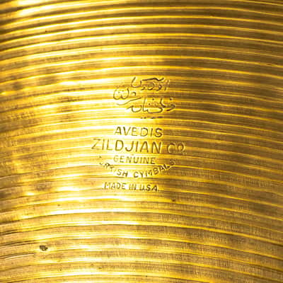 Vintage Zildjian A Ride Cymbal - 1960s - 22" Inch - 2650g image 3