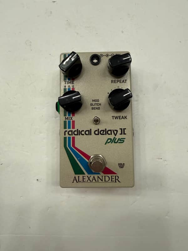 Alexander Pedals Radical Delay II Plus Digital Echo Guitar Effect Pedal image 1