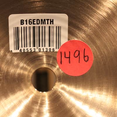 Meinl Byzance Extra Dry 16" Hihat Cymbals - Demo! imagen 12