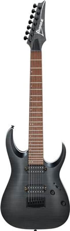 Ibanez RGA742FM Electric Guitar Trans Gray Flat image 1