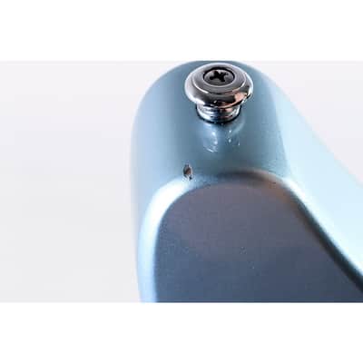 D'Angelico Premier Series Bedford SH Limited-Edition Electric Guitar with Tremolo Regular Ice Blue Metallic image 6