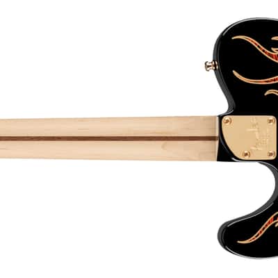 Fender James Burton Telecaster Maple Fingerboard, Red Paisley Flames image 5