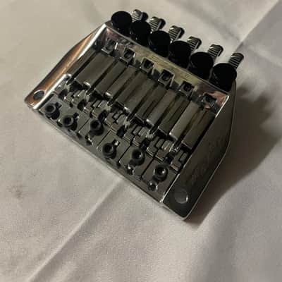 Floyd Rose Speed Loader Fixed Bridge Complete NOS 2000s Chrome image 3