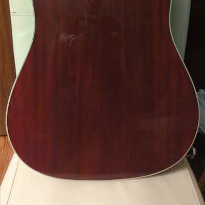 Ibanez E-684 Concord Hummingbird Acoustic Guitar 1976 w/hard case image 12