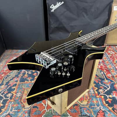 BC Rich NJ Series Warlock Bass w/DiMarzios Badass Bridge Nagoya Japan - 1985 image 13