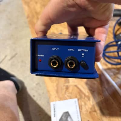 Samson MDA1 S-Max Series Mono Active Direct Box 2010s - Blue image 2