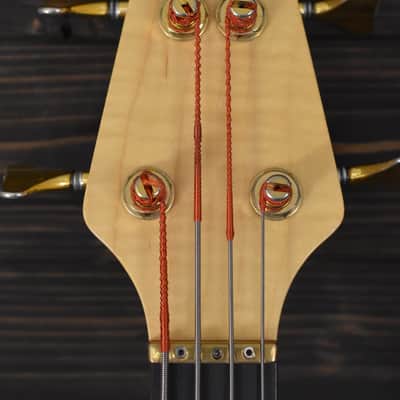 Alembic Epic 4 w LED's & 3rd pickup 4 string bass guitar w Video Demo image 5