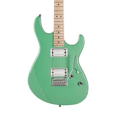 Cort G250SMEG G Series 250 Spectrum Double Cutaway Electric Guitar. Metallic Green image 2