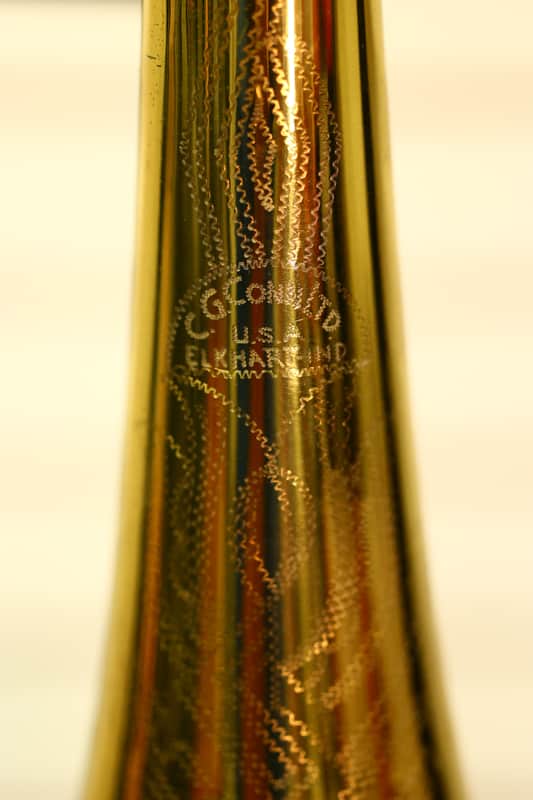 C.G. Conn Ltd. 72H Bass Trombone 1960-1961 - Lacquered Brass image 1