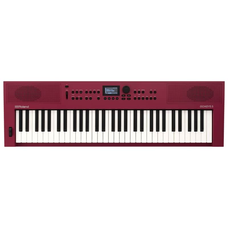 Roland GO:KEYS 3 Music Creation Keyboard (Dark Red) image 1