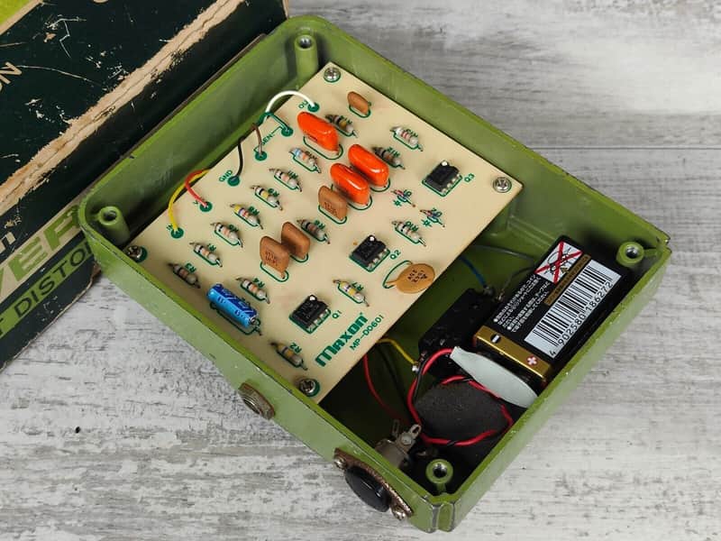 1976 Maxon OD-880 Soft Distortion Vintage Overdrive Pedal | Reverb