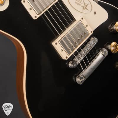 2011 Gibson Custom Shop '57 Les Paul Standard VOS - Charcoal Frost Metallic#71281 image 13
