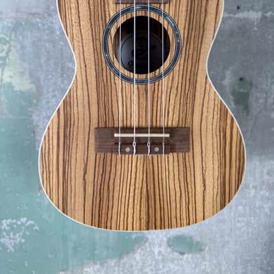 Penguin PGUK330C Zebrawood Concert Ukulele image 2