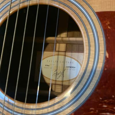 Used 2015 Taylor 414ce Acoustic Electric Guitar w/ Case - Ovangkol 020423 image 8