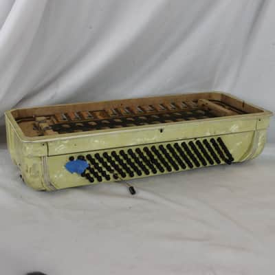 Accordion Part - Decorative Beige Pearl Italian Bass Section for Accordion (18" x 7.75" x 4") image 1