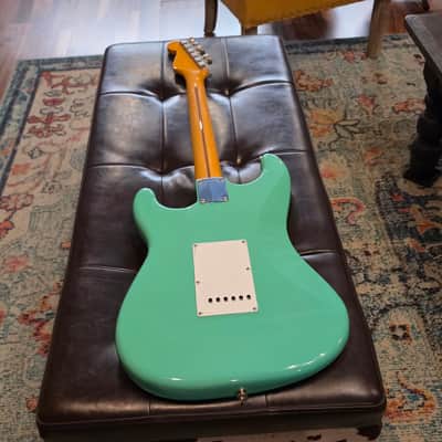 2022 Fender American Vintage II '57 Stratocaster - Seafoam Green Strat - w/OHSC image 11