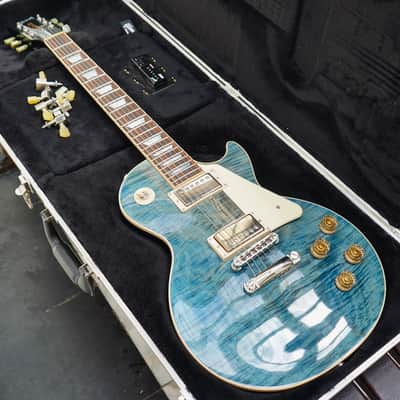 Gibson Les Paul Traditional in Ocean Blue (2015) image 11
