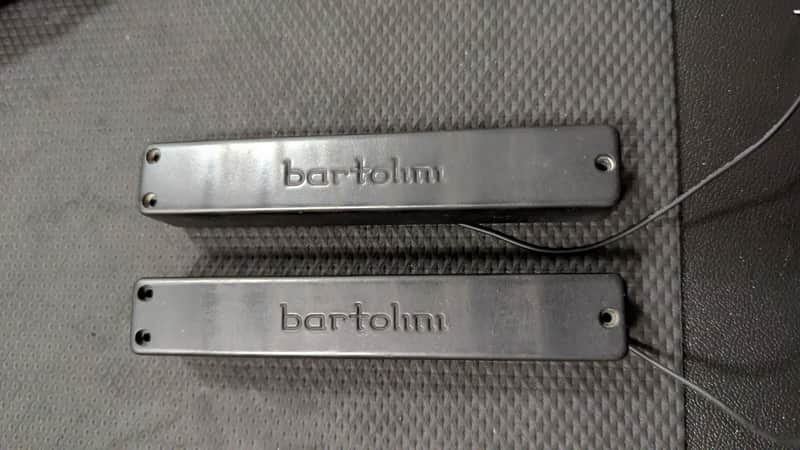 Bartolini 100G66J1 6 string Bass Pickups (Candybar Shape) image 1
