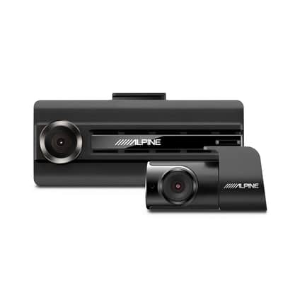 Alpine DVR-C310R WiFi Enabled Premium 1080P Dash Camera Bundle (Front & Rear) with Impact Recording image 2